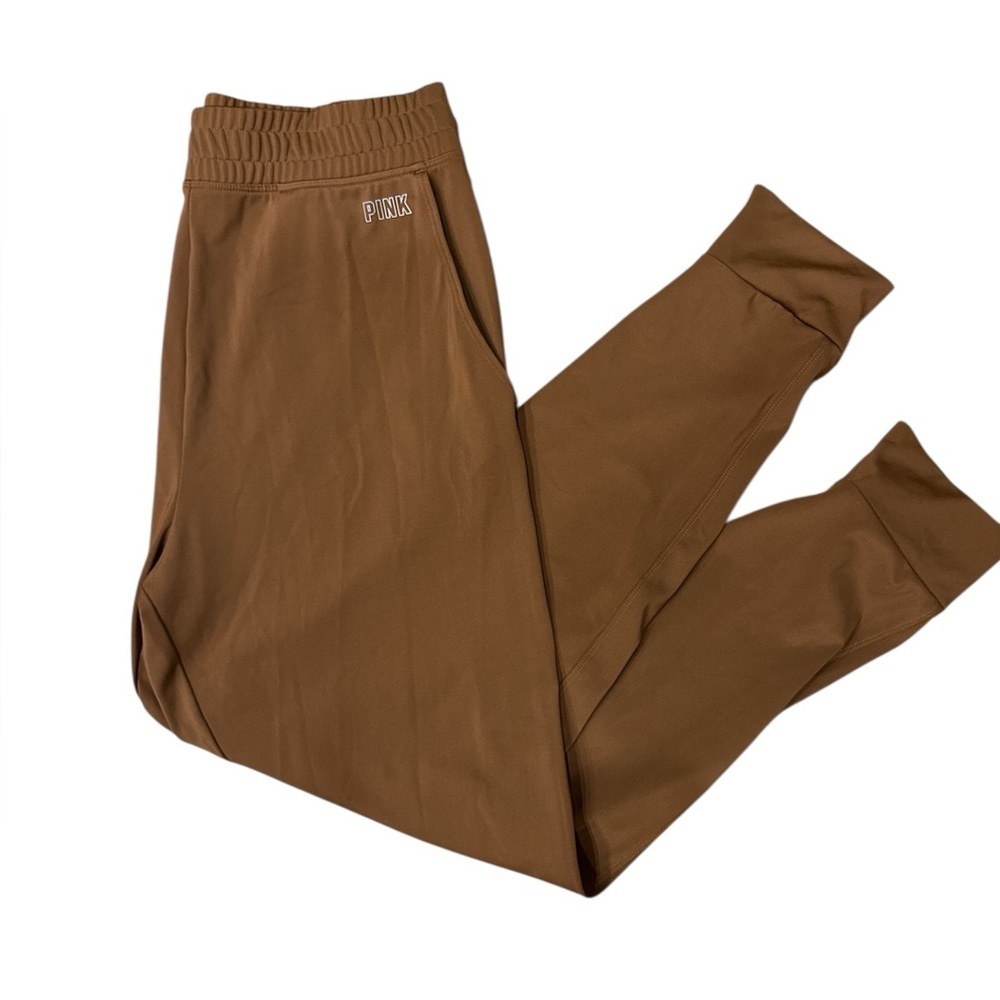 Pink Victoria’s Secret Active Brown Jogger Pants